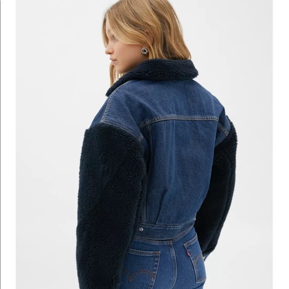 Cocoon Shearling Trucker 